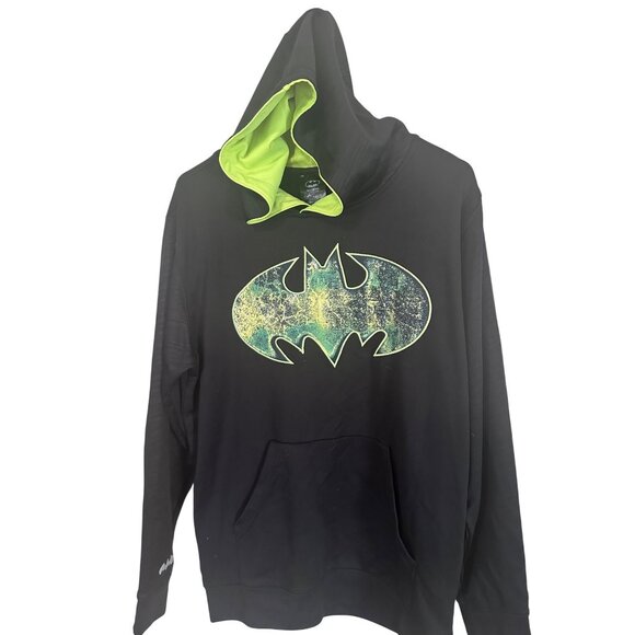 Batman black and green hoodie size M - Picture 6 of 6